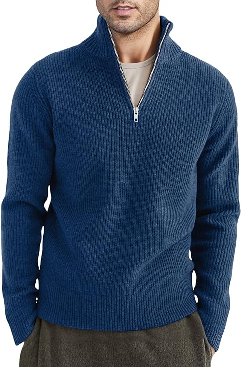 Trenton Pull Homme – Demi-Zip Moderne & Confortable au Style Italien Élégant - Image 29