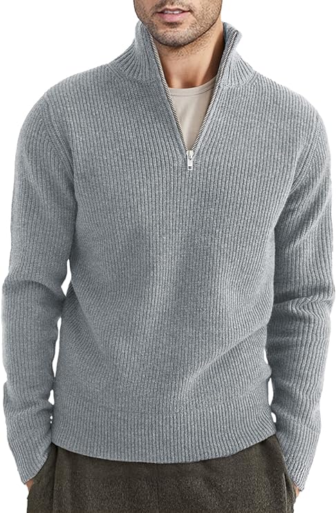 Trenton Pull Homme – Demi-Zip Moderne & Confortable au Style Italien Élégant - Image 32