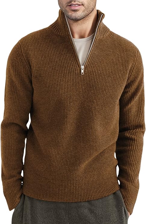 Trenton Pull Homme – Demi-Zip Moderne & Confortable au Style Italien Élégant - Image 34