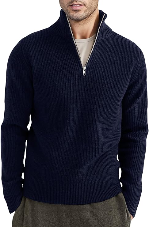 Trenton Pull Homme – Demi-Zip Moderne & Confortable au Style Italien Élégant - Image 35