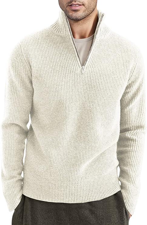 Trenton Pull Homme – Demi-Zip Moderne & Confortable au Style Italien Élégant - Image 36