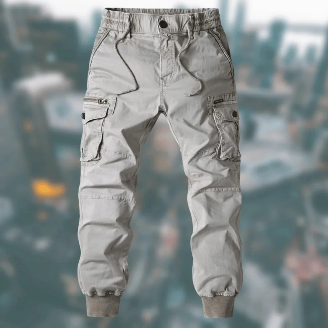 Troy Pantalon Cargo Homme – Confort Décontracté avec Poches Multiples & Taille Ajustable - Image 6