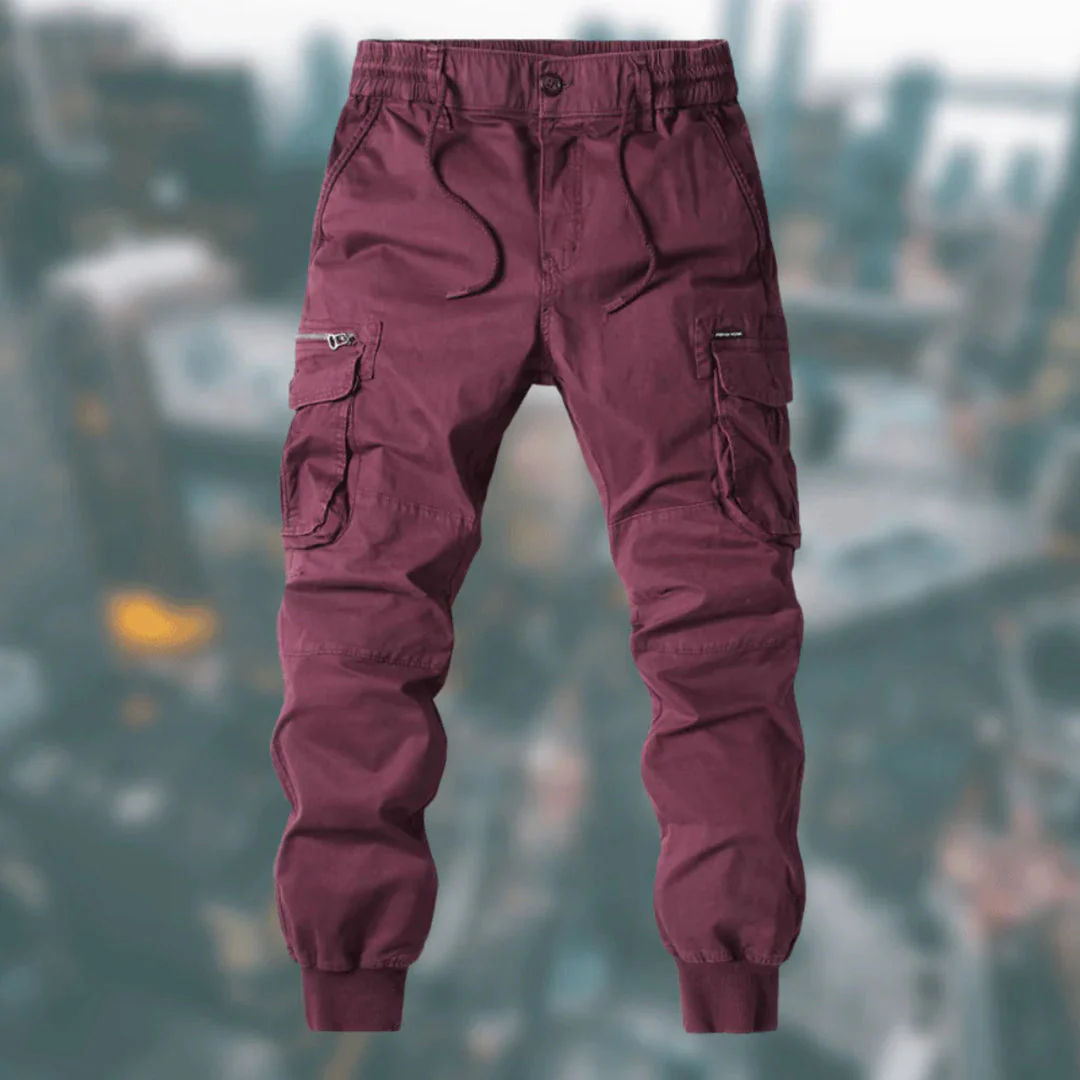 Troy Pantalon Cargo Homme – Confort Décontracté avec Poches Multiples & Taille Ajustable - Image 7