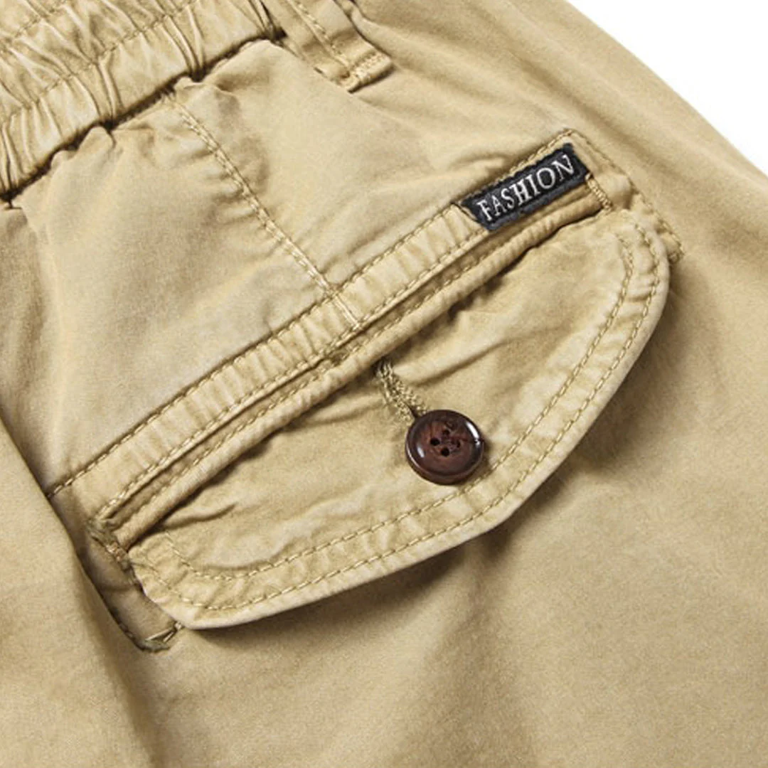 Troy Pantalon Cargo Homme – Confort Décontracté avec Poches Multiples & Taille Ajustable - Image 9