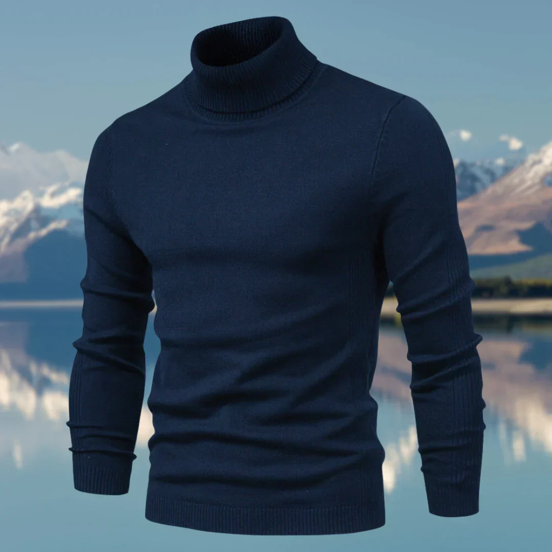 Vince Pull Col Roulé Homme – Classique en Maille Douce, Ajusté & Élégant pour l’Hiver - Image 11