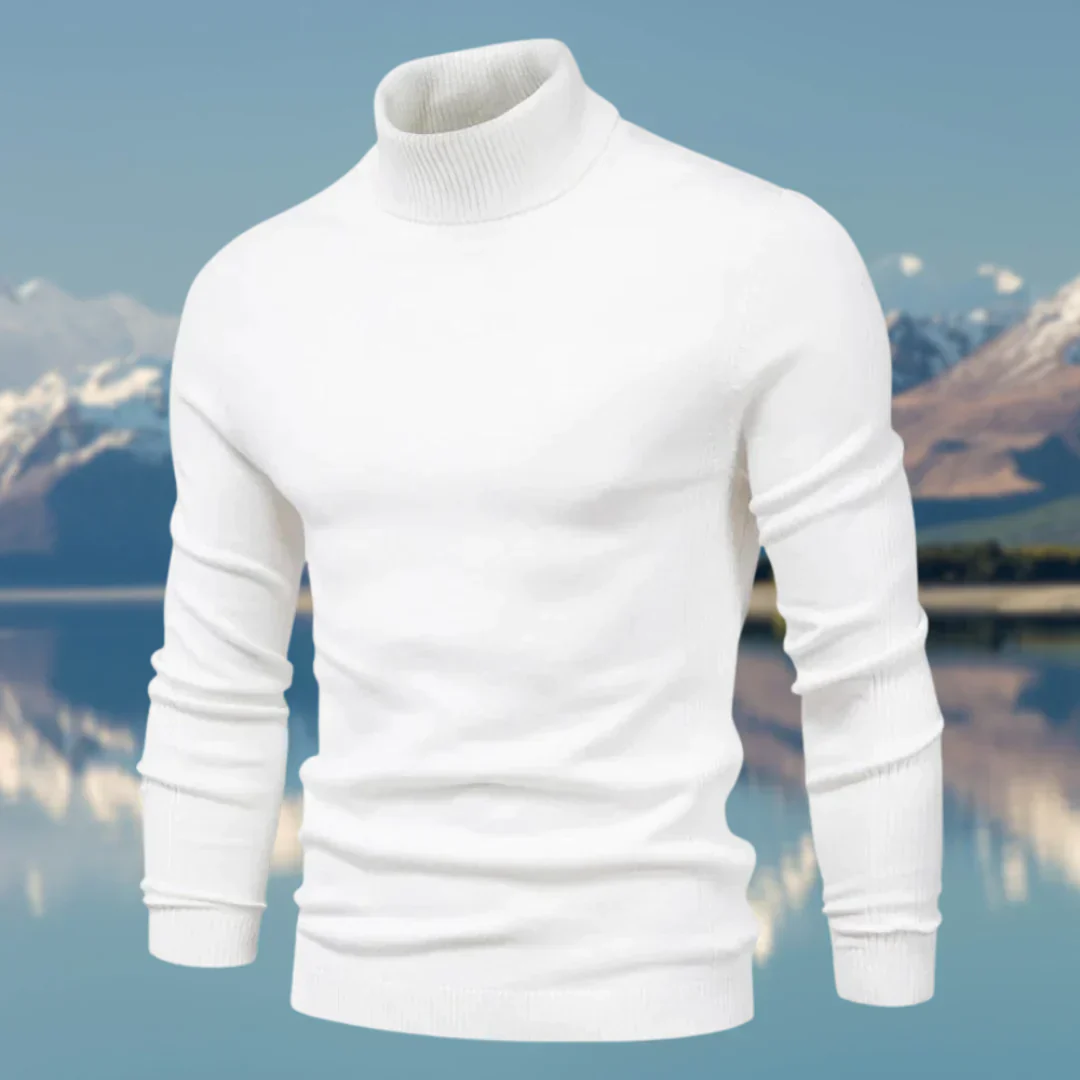 Vince Pull Col Roulé Homme – Classique en Maille Douce, Ajusté & Élégant pour l’Hiver - Image 7