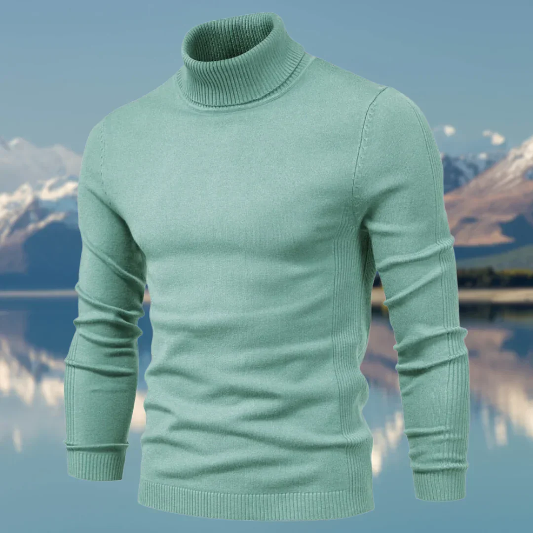 Vince Pull Col Roulé Homme – Classique en Maille Douce, Ajusté & Élégant pour l’Hiver - Image 9