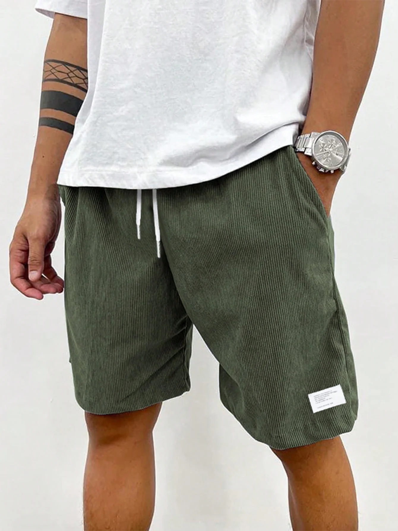 Zachary Short en Velours Côtelé pour Homme – Short Confortable avec Stretch & Style Intemporel - Image 11