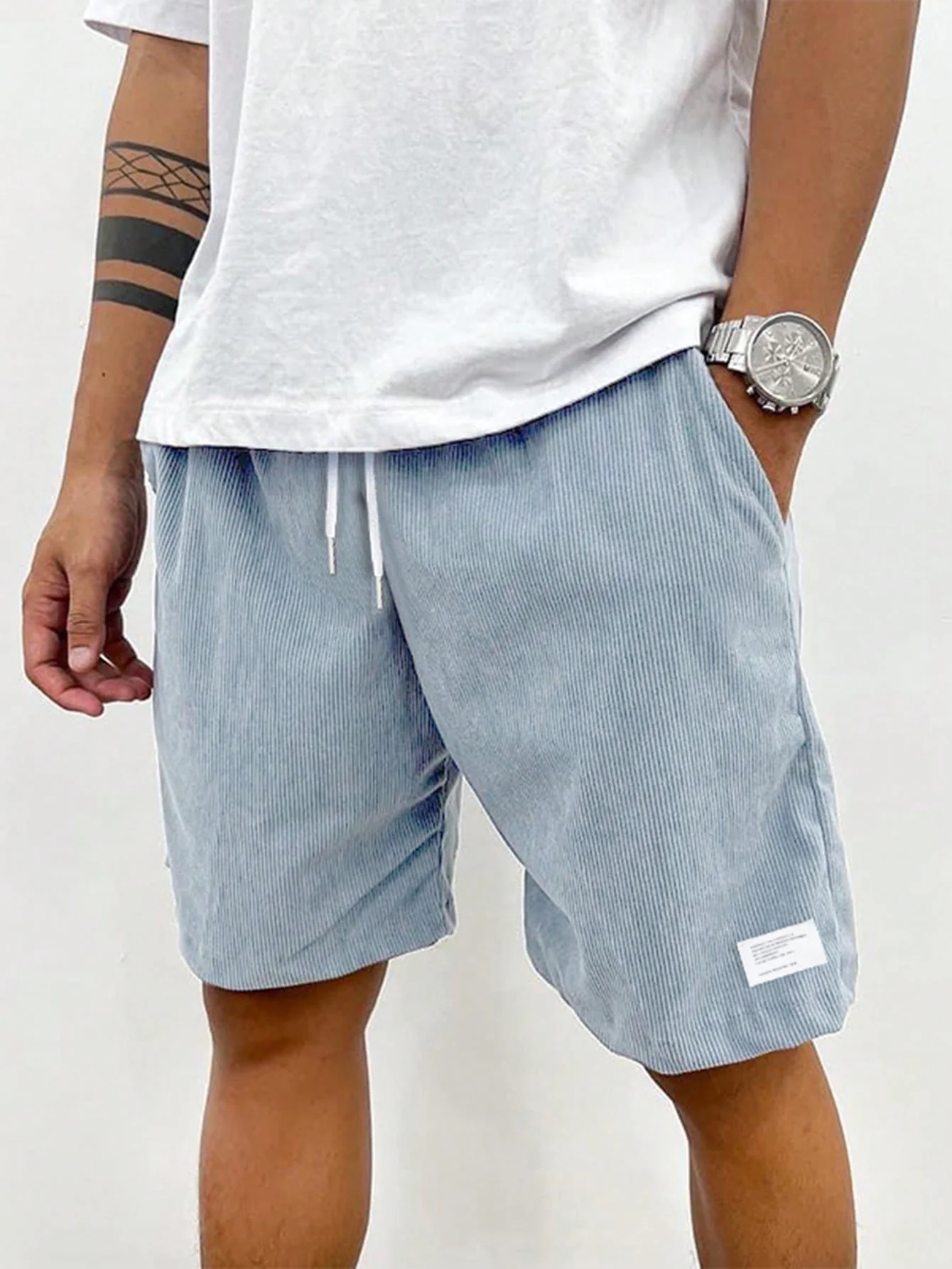 Zachary Short en Velours Côtelé pour Homme – Short Confortable avec Stretch & Style Intemporel - Image 12