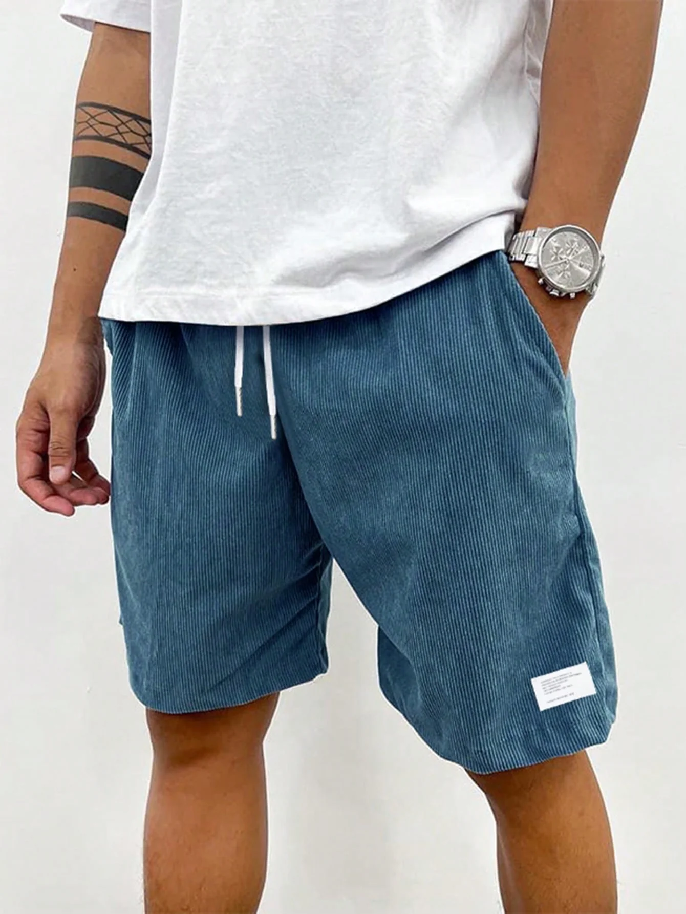 Zachary Short en Velours Côtelé pour Homme – Short Confortable avec Stretch & Style Intemporel - Image 6