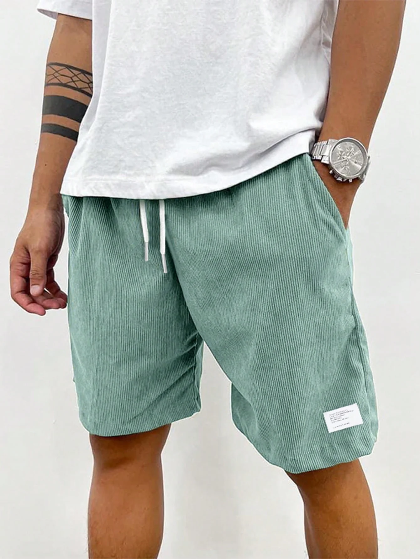Zachary Short en Velours Côtelé pour Homme – Short Confortable avec Stretch & Style Intemporel - Image 7